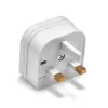 Euro EU till Storbritanniens plug -adapter med 3A/5A/13A säkring Storbritannien brittisk elektrisk reseadapterkonverterare Socket AC Power Cord Outlet