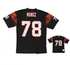 Stitched Football Jerseys 78 Anthony Munoz 1989 Mesh Legacy Pensionerade Retro Classics Jersey Men Women Youth S-6XL