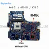 Motherboard 122411 For HP ProBook 440 G1 450 G1 470 G1 Laptop Motherboard With HD8750M 1GB/2GBGPU 734085001 734083501 734084601