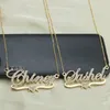 DOREMI 316L Stainlesss Custom Name Necklaces Pendant Letters Necklace for Women Custom Chain Jewelry Children Personalized Gold 240402