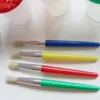 Creativi fai -da -te bambini per bambini pennello pennello tazza di pennello scarabocnario scrittura pennello tazza di pittura accessori fatti a mano Colore casuale