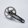 Racework Crankset Mtb Monoplate Cranks bras pour vélo intégrée PE 1 Crown Mountain Bike Hollowtech