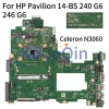 Motherboard DA00P1MB6D1 DA00P1MB6D0 For HP Pavilion 240 246 G6 14BS Notebook Mainboard N3060 925425001 925425601 DDR3L Laptop Motherboard