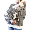 Vêtements de chien Hiver Warm Stripe Pet Dog Dog Puppy Chihuahua Clothing Hoodies for Small Medium Dogs Puppy Yorkshire pour les animaux de compagnie