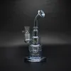 2024 Bongo de vidro de ponta de alta de 9 polegadas para venda Novo tubo de água de vidro de vidro DAB Óleo de plataforma DAB com banger e tigela
