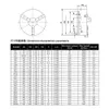 Novo K11-80 100 125 160 200 250 egocentrário 3 Mandizações Manual Taiço Hardened Aço para Máquina de Ferramento CNC Machine Tools