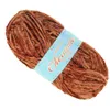 Filato di Chenille - 130 anni - Filato a maglia super morbido - Crucciolo di lana di lana di cucito
