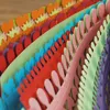 18 pcs/1 bag Flower Quilling Paper Strips Colorful Origami DIY Paper Hand Craft Stencil Paper Party Backdrop Decor Paper Art