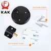 KAK Mechanical Doorstop Nail-free Sticker Zinc Alloy Door Stopper Heavy Duty Door Holder Non-Punch Stop Door Hardware