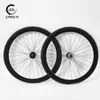 Roues de vélos à vitesses fixe 700C Roues de 40 mm Roues en aluminium Fixie en alliage Fixie Wheels Wheel de course à vélos à vitesse avec RIM RIM 32H