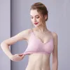 Ultra mince Laser Couture dames Arisignage alimentant le soutien-gorge modal modal amovible Bras d'allaitement modal plus