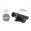 Microphones Microphone filaire professionnel de haute qualité SM58LC SM58 Dynamique en forme de cœur avec commutation utilisée pour la performance en direct karaokeq