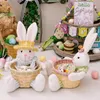 Party Decoration Easter Candy Basket Stuffers Supplies Gift For Toys Eggs Candies Favors