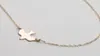 10st N107 Gold Silver Tiny Soar Flying Bird Necklace Peace Dove Halsband Little Llow Baby Bird Halsband Abstrakt halsband7612239