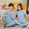 Ragazzi per ragazzi set di pigiami set di pigiami invernali bambine vestiti adolescenti biancheria intima thermal sleep abbigliamento per bambini abiti da notte