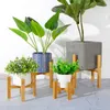 Plant Stand Flower Pot Planter Holder houten duurzame plantenbloemdisplay Stand Splank Rack Container plank binnengereedschap buitengereedschap