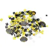 20G Grattis på födelsedagen Black Gold Star PVC Confetti 16 18 21 30 40 50 60 års jubileum Guldnummer Confetti Party Decor Adult