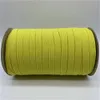 3 mm 7 mm 10 mm 5yards/partia żółty wysoki elastyczna elastyczna elastyczna opaska gumka gumowa pasmo talii rozciąganie elastyczna wstążka
