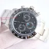 Superclone Gray Designers Automatic 40*12.3mm Black Chronograph AAAA Watch Round Movement 7750 Men's Fashion Business 892 Montredeluxe