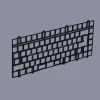 Аксессуары KBDFANS TACO 75% Механическая клавиатура аксессуары PCB / PLATE / FOAM KIT