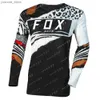 Koszulki rowerowe Topy Bat Jersey Camiseta Motocross Shirt Mountain Rower T-shirt koszulka motocyklowa Szybka sucha oddychająca koszulka z Downhill Y240410