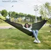 Hamak ultralight Camping Hammock Mosquito Net 280x140cm Naturalne wędrówki Air Air Tent Balkon na zewnątrz przenośny sen