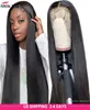 13x6 HD Transparent Lace Front Wigs Body Wave Frontal Wig Remy Brazilian Straight Loose Deep Water Human Hair Wigs6075051