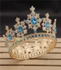 Luxury Royal King Wedding Crown Bride tiaras and Crowns Queen Hair Jewelry Crystal Diadem Prom Headdress Head accessorie Pageant2853961