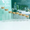 12pcs bijoux emballage Appareil Test Tube Festival Festival Cradons artisanat Viaux réutilisables Hyaline Vitreous Ornaments Bottle Glass Flacs