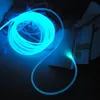 Gorąca sprzedaż długi 1M PMMA Side Glow Fibre Kabel światłowodowy 1,5 mm/2 mm/3 mm dla świateł LED LED jasne impreza Dokonania DIY