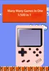 Retro Mini Mini Handheld Video Game Console 8 Bit 3.0 بوصة ملونة LCD Kids Color Game Player في 500 لعبة