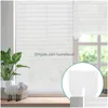Curtain Drapes Self Adhesive Pleated Blinds For Door Sn Window Temporary Windows Blackout Shade Drop Delivery Home Garden Homefavor Dh8O7
