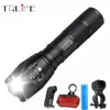 1 complete set Bicycle Light L2/T6 8000Lumens bike Flashlight Torch+Mount Holder +Rear light+Charger+ 1*18650 battery