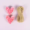 50pcs Kraft Paper Hang Tags Arrow Heart Shaped Cards Handmade DIY Label Price Tag Wedding Valentines Day Gift Packaging Supplies