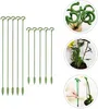 10PCS Butterflies Orchid Plant Support Stake Succulents Flower Fiberglass Stand Plant Potted Support Rods Garden Plant Stakes