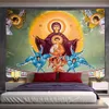 Christ Church Fresco Angel Psychedelic Scene Home Decor Art Tapestry Hippie Bohemian Tarot Pretty Room Wall Decor