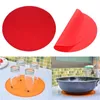 Aomily Round Silicone Baking Mat 30cm Oven Cookie Pizza Sheet Microwave Cooking Pastry Tray Heat Resistance Mat Kitchen Bakeware