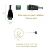 Conector masculino de fio de cabo de cabana de alimentação feminina de fêmea 5,5 mm x 2,1mm Adaptador de plugue de potência Jack para faixa LED CEVERNA CEANCELA DVR DVR