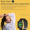 Uhren Xiaomi Mode Smart Watch Frauen Übung Herzfrequenz Blutdruck Fitness Tracker wasserdichte Smart Watch für iOS Android