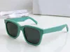 Lunettes de soleil carrées Havana Green 3 points Femmes Summer SUNNES GAFAS DE SOL CHERCHER LOCLES SUMBRES