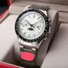 AAA Montres de haute qualité pour hommes de montre de surveillance maître maître entièrement automatique de la montre mécanique en acier luxe o marque Montreux de bracelet