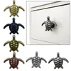 Turtle Shape Cabinet Knobs Handles For Cabinets Drawers Pulls Knob Gold Dresser Cupboard Knob Plant Animal Furniture Door Handle