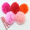 12 cm / 15 cm / 20 cm / 25 cm / 30 cm / 35 cm (4-14 pouces) Mariage Paper décoratif Pompoms Pom Pom Balls Party Decor Home Tissue Anniversaire Decor