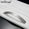 Varmstuga 96 mm ~ 224 mm Schrankgriffe Knöpfe Aluminiumlegierungstür Küchenknöpfe Schrank Zieh Schubladen Möbel Griff Hardware