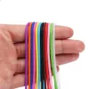 2 stks hoge elastische siliconen bril banden sportrek anti slip bril ketting verstelbare zonnebrillen string touwen houderband