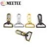 2/4/10pc Meetee 25/32/38 mm Sacs CELaire de boucle métalle Carabiner Snap Hook Lobster Clasps Coll Coll Coll Clasf