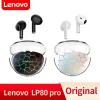 Original Lenovo LP80 Pro TWS Ohrhörer Bluetooth Wireless Kopfhörer HiFi Dual Host Headset Rauschreduzierung Ohrhörer RGB Lichter