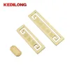 Meubels hardware licht luxe vierkante patroon gouden handgreep zink legering keukenkastje bed lade knop kast hendel