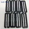 Clip con fibbie a barra metallica di tipo 9 rivestite per accessori per regolazione della lingerie fai -da -te di alta qualità 30 mm 10pcs/lotto Luo Qiu