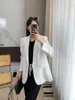 Women's Suits Women 2024 Spring And Summer Commuting One-button Slim-fit Triacetate Blend Blazers